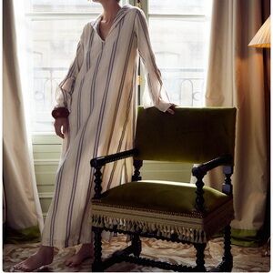 NWT MILLE Jacqueline Stripe Long Sleeve Shift Dress in Okeeffe Stripe